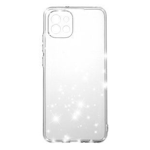 Чохол силіконовий Clear Shine на Samsung Galaxy A03 2022 прозорий 095062 фото