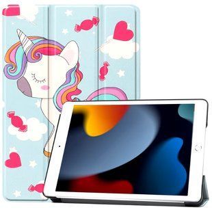 Кожаный чехол книжка Crazy Horse для iPad 10.2 (2021 / 2020 / 2019) / pony 097729 фото
