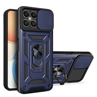 PC + TPU чехол Camshield armor для Honor X8 / синий 89467 фото