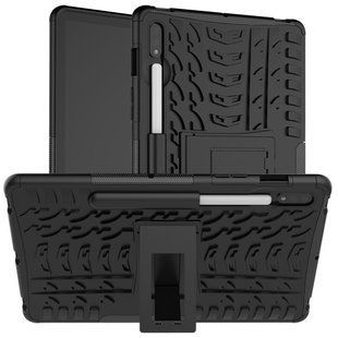 PC + TPU чохол Armor на Samsung Galaxy Tab S8 Plus / S7 FE 12.4 чорний 090818 фото