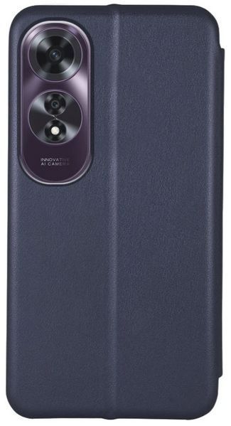 Чехол книжка Elegant book для OPPO A60 / темно-синий 202503 фото