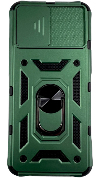 PC + TPU чохол Armor Camshield для Samsung Galaxy A03 / зелений 085090 фото