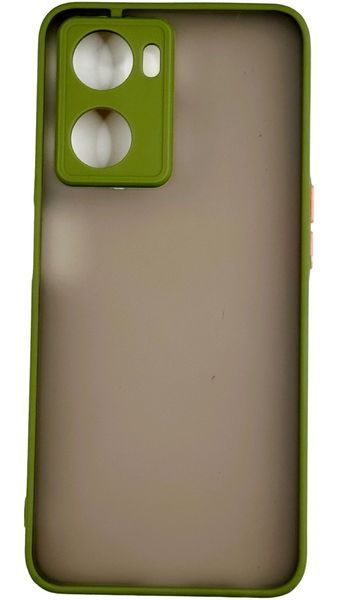 TPU чохол накладка Matte Color Case для OPPO A57 світло-зелений 092676 фото