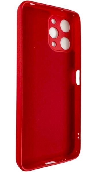 Чехол Soft touch для Xiaomi Redmi 12 4G / красный 095344 фото