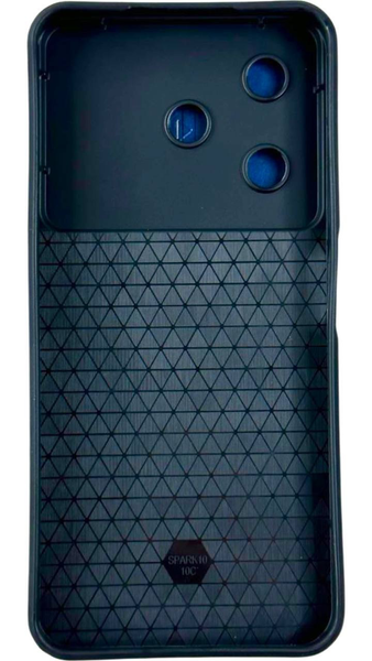 PC + TPU чехол Camshield Armor для Tecno Spark 10 / черный 090664 фото