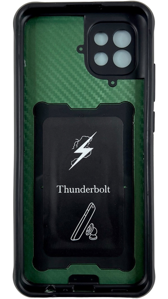 PC + TPU чохол Armor Camshield для Samsung Galaxy A03 / зелений 085090 фото