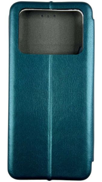 Шкіряний чохол-книжка Elegant на Poco M4 Pro 4G / смарагдовий 87895 фото