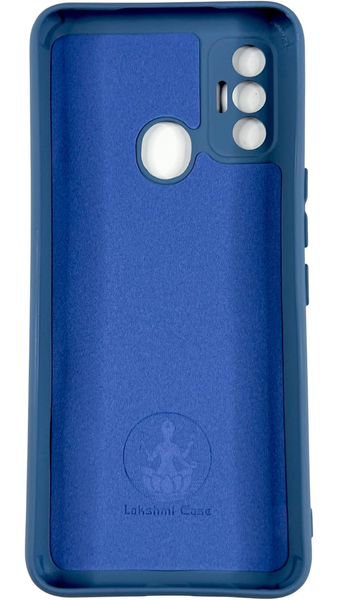 Чехол Lakshmi case для Tecno Spark 7 (на текно спарк 7) ярко-голубой 085807 фото