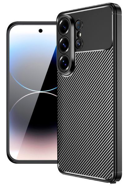 TPU чохол накладка Autofocus для Samsung Galaxy S26 Ultra / чорний 204385 фото