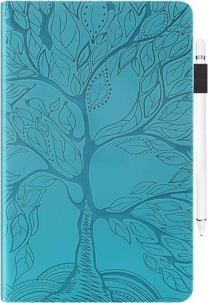 Чохол-книжка Wood book на планшет Lenovo Xiaoxin Pad 2024 (11") / блакитний 095650 фото