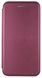 Чехол книжка Elegant book для Motorola G17 Power / бордовый 204736 фото 1