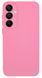 Чохол накладка TPU Liquid Silk для Samsung Galaxy S24 FE / рожевий 201178 фото 1