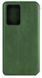 Кожаный чехол книжка Cubic для Motorola G05 / зеленый 204313 фото 2