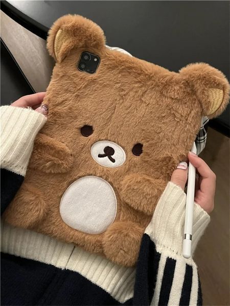 Чехол Soft Case на планшет iPad 10.9" (2022) / Bear brown 099425 фото