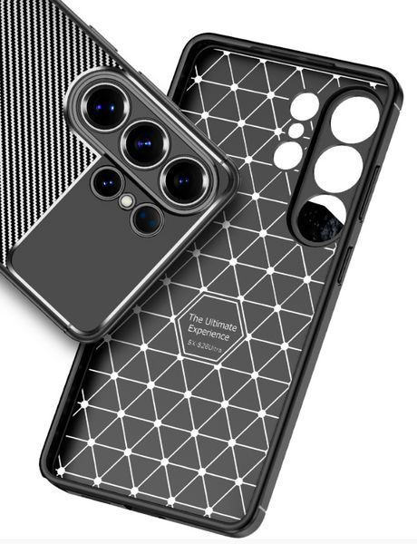 TPU чохол накладка Autofocus для Samsung Galaxy S26 Ultra / чорний 204385 фото