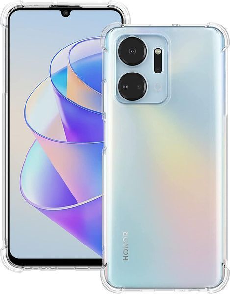 Чехол накладка WXD на Honor X7a / прозрачный 92276 фото