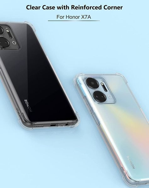 Чехол накладка WXD на Honor X7a / прозрачный 92276 фото
