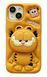 Резиновый 3D чехол для iPhone 12 Pro Max / Garfield 098723 фото 1