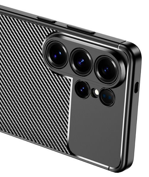 TPU чохол накладка Autofocus для Samsung Galaxy S26 Ultra / чорний 204385 фото