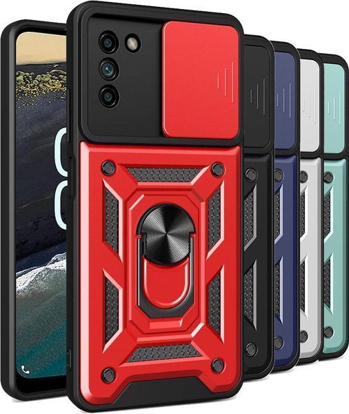 PC + TPU чохол Camshield armor для Nokia G21 / синій 89315 фото