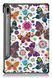 Чехол книжка Crazy Horse на планшет Samsung Galaxy Tab S10 Plus (12.4") / бабочки 201130 фото 2