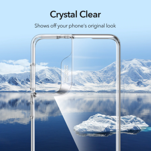 Ультратонкий 0,3 мм чехол для Samsung Galaxy S21 Ultra прозрачный 082701 фото