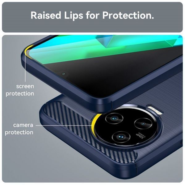 TPU чехол накладка Urban для Infinix Note 12 Pro / синий 203049 фото