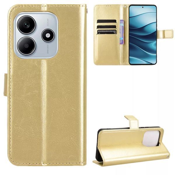 Чохол книжка Book case для Xiaomi Redmi Note 14 (4G) / золотистий 098801 фото