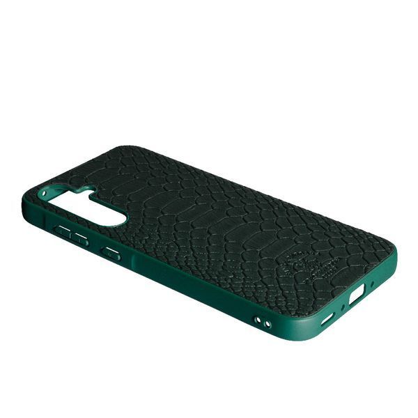 Чохол силіконовий Santa Barbara Snake для Samsung Galaxy A35 зелений 096771 фото
