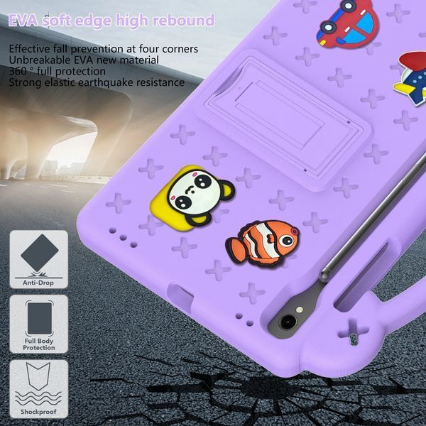 Чохол Junior Case Tablet на планшет Samsung Galaxy Tab S10 FE Plus (13.1") / фіолетовий 100056 фото