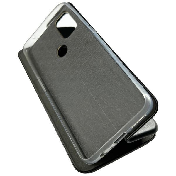 Шкіряний чохол-книжка Elegant на OnePlus Nord N10 / чорний 087595 фото