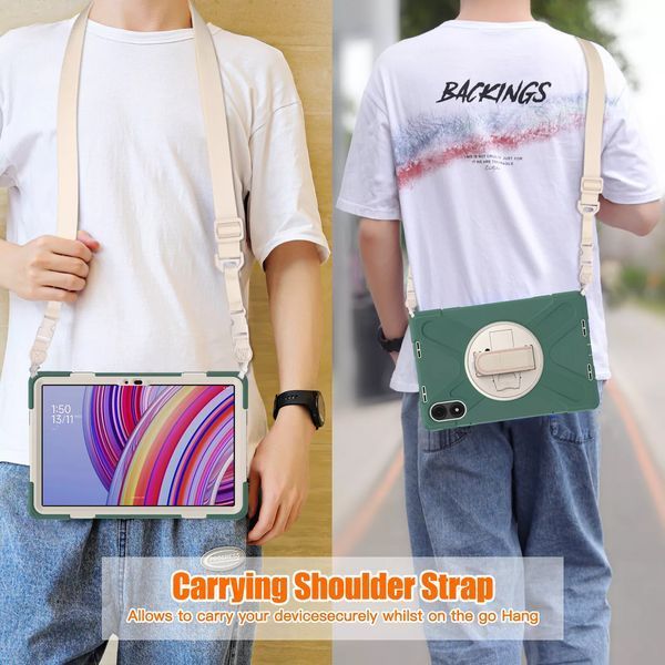 Чохол Carbon Armor Cross Tablet на планшет Poco Pad (12.1") / зелений 098530 фото