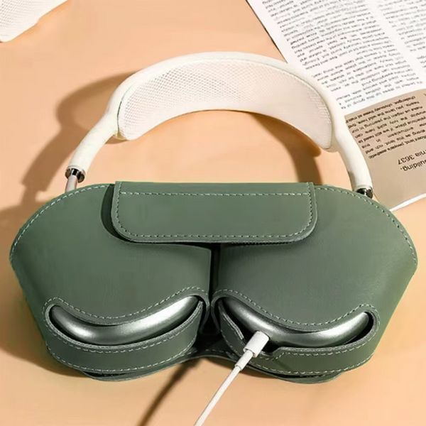 Чехол-футляр на наушники AirPods Max / темно-зеленый 098832 фото