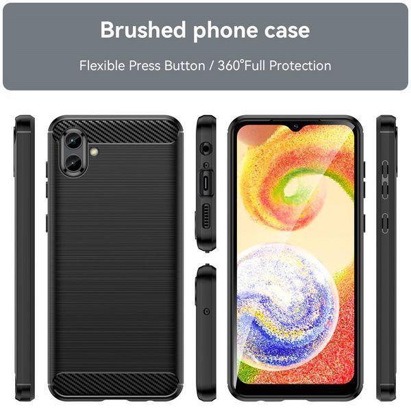 TPU чехол накладка Urban для Samsung Galaxy A04E / красный 089567 фото