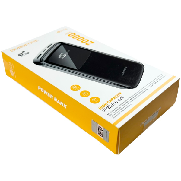 Повербанк Power Bank Borofone BJ17a 20000 mAh черный 086540 фото