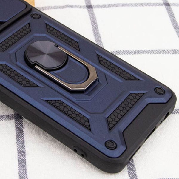 PC + TPU чохол Armor Camshield для Xiaomi 13 Lite / синій 094571 фото