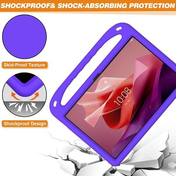 Чохол Kids Case Tablet на Lenovo Xiaoxin Pad Pro (12.7") 2025 / фіолетовий 099734 фото