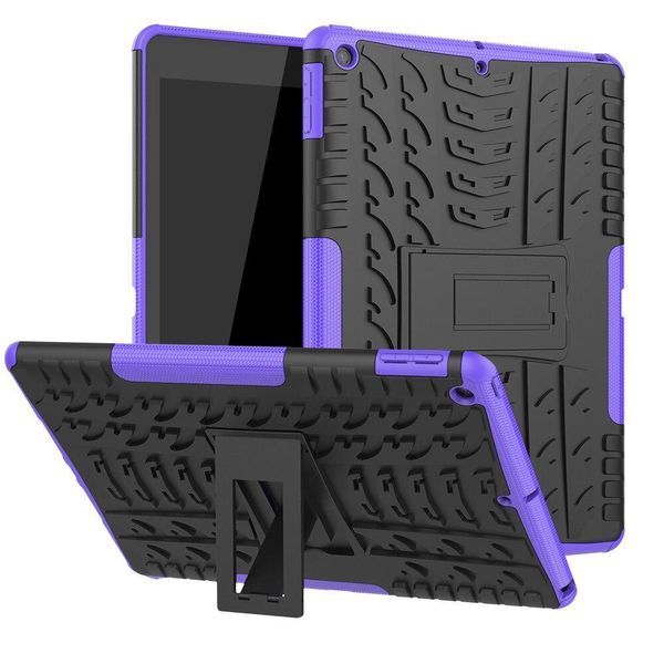PC + TPU чехол Armor на Apple iPad 10.2" (2021 / 2020 / 2019) / фиолетовый 090868 фото