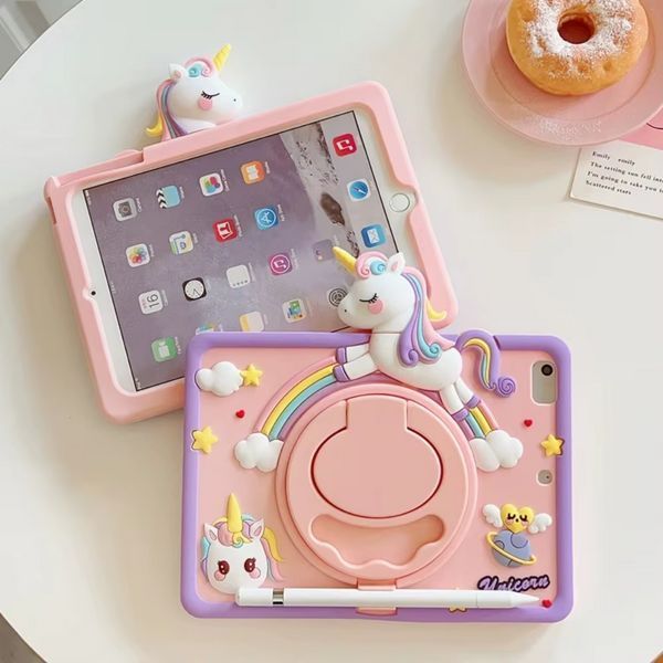 Чохол Happy case на планшет iPad 11" (A16) 2025 / Unicorn pink 100525 фото