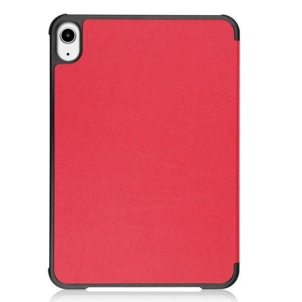 Шкіряний чохол книжка Crazy Horse на планшет iPad Mini 7 2024 (8.3") / червоний 098880 фото