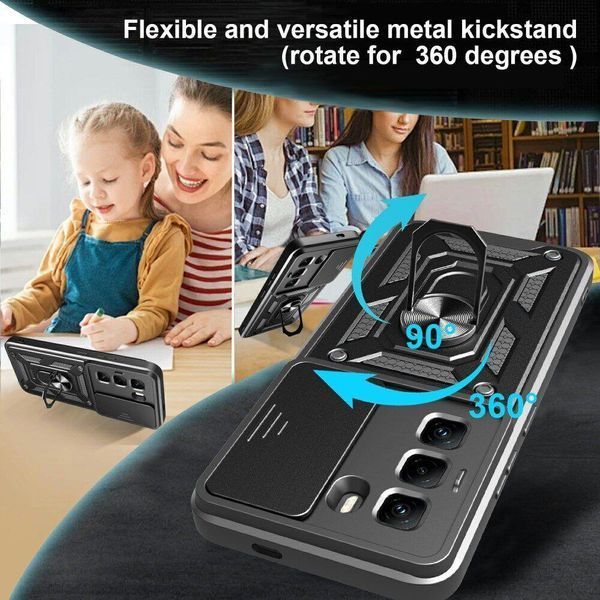 PC + TPU чехол Camshield Armor для Infinix Hot 60i / зеленый 100648 фото