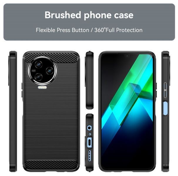 TPU чехол накладка Urban для Infinix Note 12 Pro / синий 203049 фото