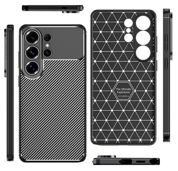 TPU чохол накладка Autofocus для Samsung Galaxy S26 Ultra / чорний 204385 фото