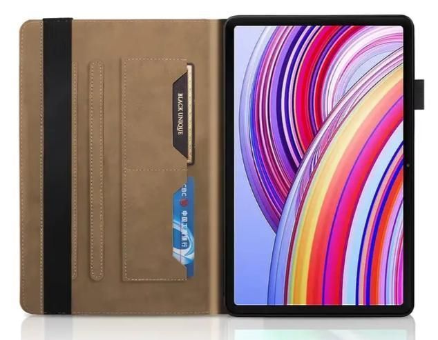 Чохол книжка Wood Book на планшет Poco Pad M1 (12.1") / коричневий 100912 фото