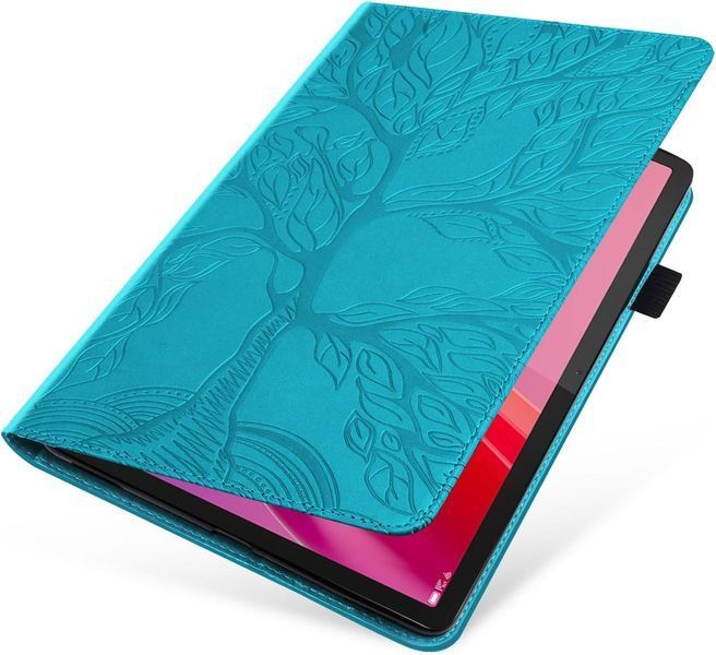 Чохол-книжка Wood book на планшет Lenovo Xiaoxin Pad 2024 (11") / блакитний 095650 фото