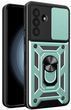 PC + TPU чехол Camshield Armor для Samsung Galaxy A36 / зеленый