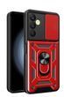 PC + TPU чохол Armor Camshield для Samsung Galaxy A35 / червоний 097125 фото