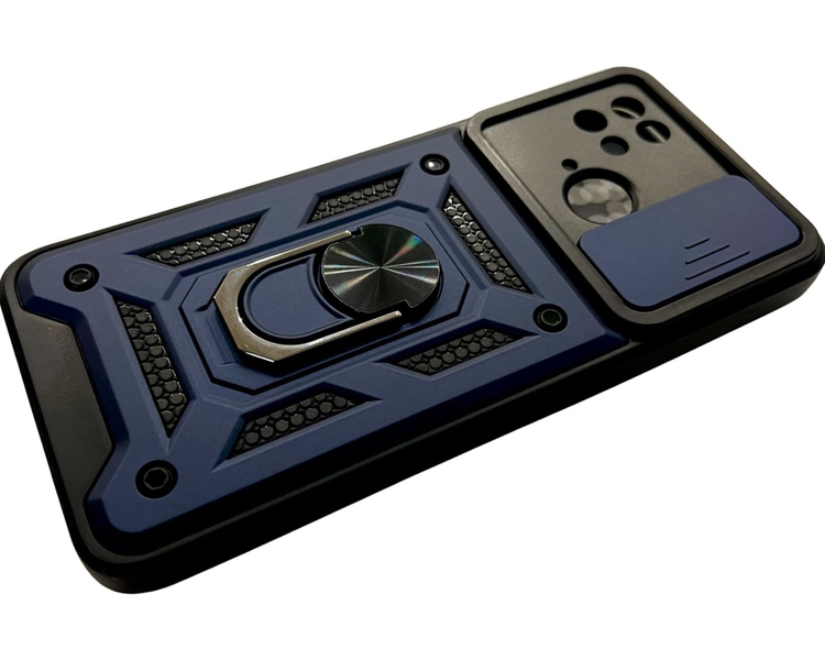 PC + TPU чохол Camshield armor на Xiaomi Redmi 10C / синій 086195 фото