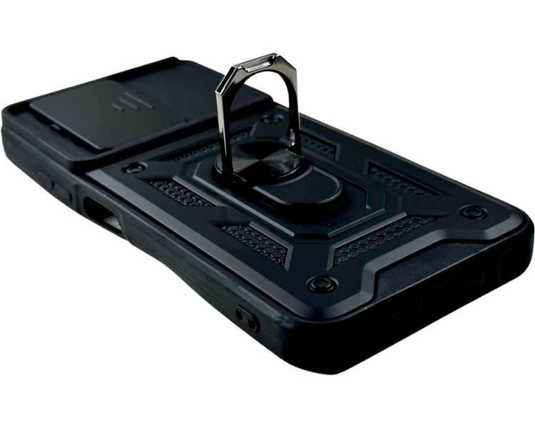 PC + TPU чехол Camshield Armor для Tecno Spark 10 / черный 090664 фото