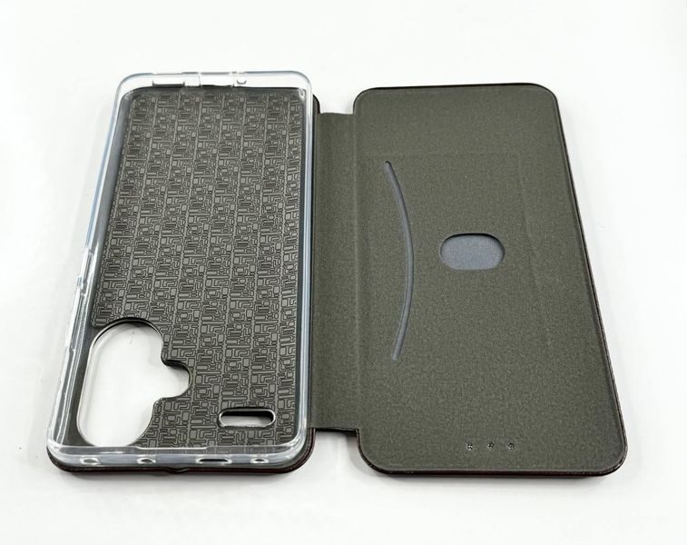 Чохол книжка Perforation book для Xiaomi Redmi Note 13 Pro Plus 5G коричневий 095853 фото